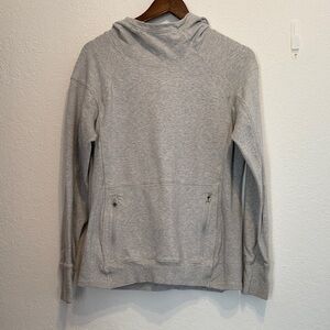 90 Degree By Reflex Gray Hoodie Sweater Women’s Activewear Jacket Size M Cowl